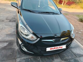 2011 Hyundai Solaris I, чёрный, 700000 рублей, вид 2
