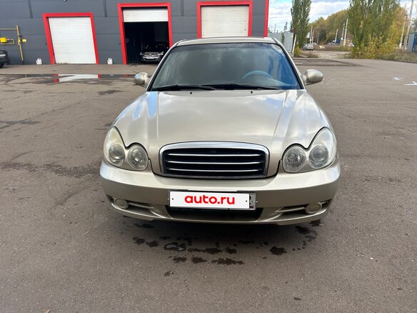 2005 Hyundai Sonata ТагАЗ IV (EF) Рестайлинг, бежевый, 350000 рублей