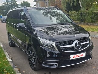2022 Mercedes-Benz V-Класс Long 300 d длинный III (W447) Рестайлинг, чёрный, 10980000 рублей, вид 3