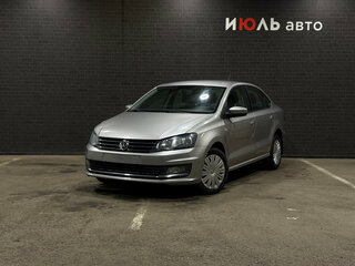 2019 Volkswagen Polo V Рестайлинг, серебристый, 1300000 рублей, вид 1