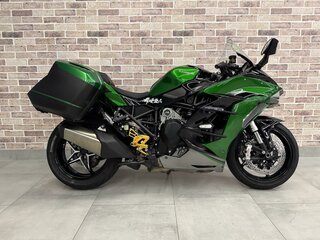 2021 Kawasaki Ninja H2 SX, зелёный, 1385000 рублей, вид 1