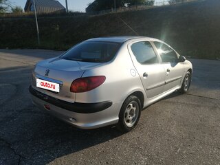 2009 Peugeot 206, серебристый, 200000 рублей, вид 4
