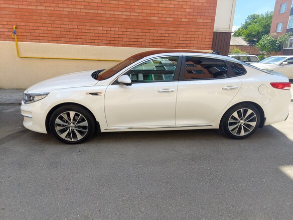2017 Kia Optima IV, белый, 2150000 рублей - вид 3