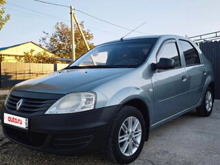2011 Renault Logan I Рестайлинг, синий, 215000 рублей, вид 1