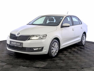 2019 Skoda Rapid I Рестайлинг, белый, 1430000 рублей, вид 1