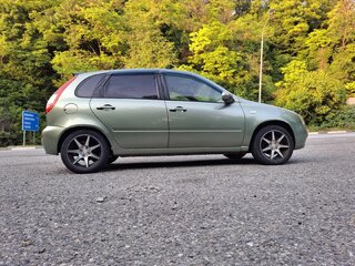2009 Lada (ВАЗ) Kalina I, зелёный, 260000 рублей, вид 2