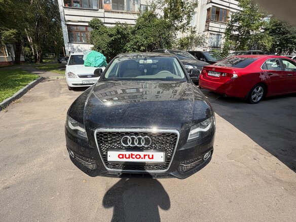 2008 Audi A4 IV (B8), чёрный, 480000 рублей