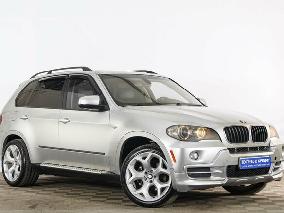 2007 BMW X5 3.0si II (E70), серебристый, 1589000 рублей