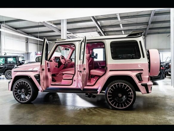 2026 Mercedes-Benz G-Класс AMG Brabus 800 II (W465) Рестайлинг, розовый, 61000000 рублей - вид 7