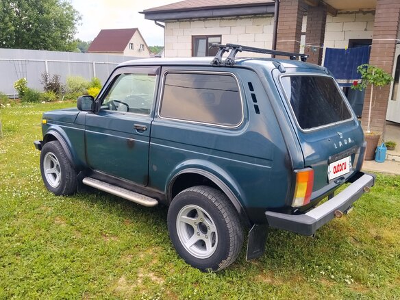 2003 Lada (ВАЗ) 2121 (4x4) I Рестайлинг, синий, 450000 рублей - вид 6