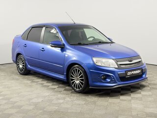 2016 Lada (ВАЗ) Granta Sport I, синий, 949900 рублей, вид 1