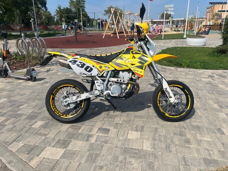2006 Suzuki DR-Z 400 SM, жёлтый, 295000 рублей, вид 1