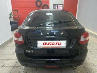 2020 Lada (ВАЗ) Granta I Рестайлинг, чёрный, 590000 рублей, вид 5
