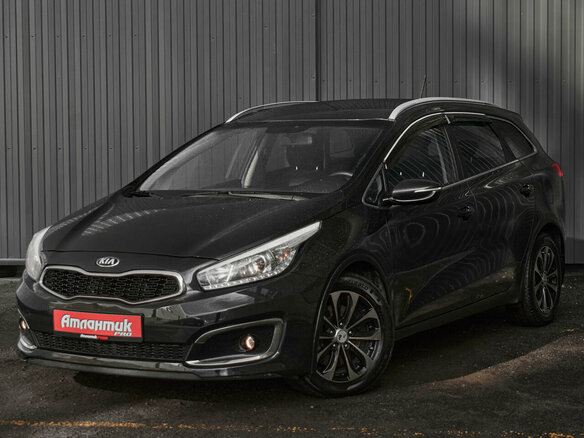 2016 Kia Ceed II Рестайлинг, чёрный, 1350000 рублей
