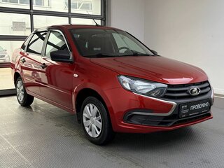 2021 Lada (ВАЗ) Granta I Рестайлинг, красный, 720000 рублей, вид 3