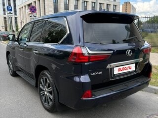 2018 Lexus LX 570 III Рестайлинг 2, синий, 9000000 рублей, вид 4