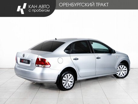 2014 Volkswagen Polo V, серебристый, 689000 рублей, вид 3