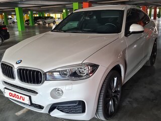 2016 BMW X6 30d II (F16), белый, 4950000 рублей, вид 1
