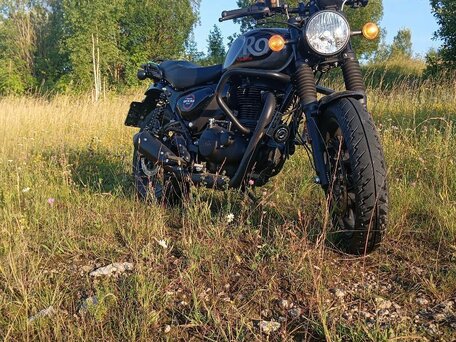 2024 Royal Enfield Hunter, серый, 380000 рублей, вид 3