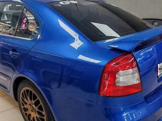 2010 Skoda Octavia RS II Рестайлинг, синий, 975000 рублей, вид 4