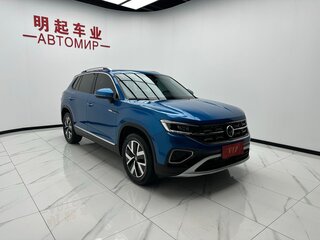 2022 Volkswagen Tayron I Рестайлинг, синий, 2832000 рублей, вид 2