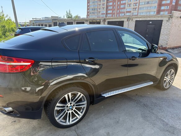 2013 BMW X6 35i I (E71) Рестайлинг, чёрный - вид 3
