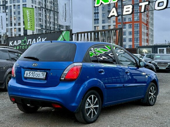 2011 Kia Rio II Рестайлинг, синий, 649000 рублей - вид 8