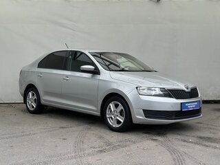 2018 Skoda Rapid I Рестайлинг, серебристый, 1270000 рублей, вид 2