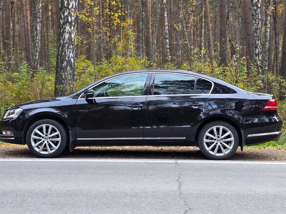 2011 Volkswagen Passat B7, чёрный, 1900000 рублей - вид 9