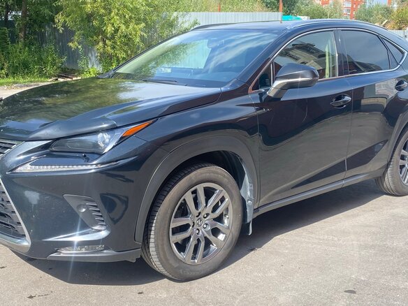 2020 Lexus NX 300 I Рестайлинг, чёрный, 2900000 рублей - вид 6