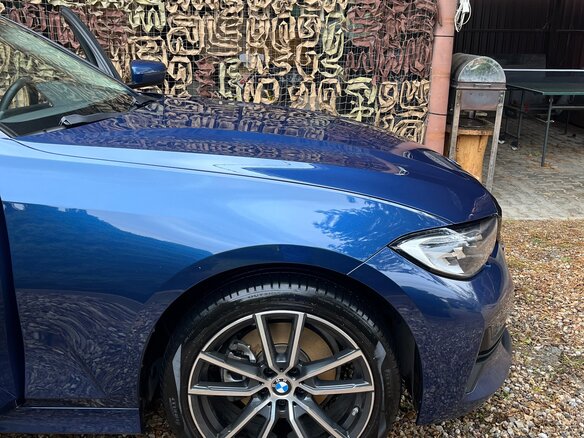 2021 BMW 3 серии 320i VII (G2x), синий, 3900000 рублей - вид 9