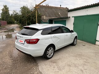 2018 Lada (ВАЗ) Vesta SW I, белый, 1230000 рублей, вид 4