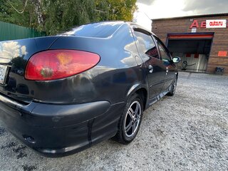 2007 Peugeot 206, чёрный, 190000 рублей, вид 4