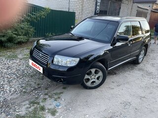2007 Subaru Forester II Рестайлинг, чёрный, 590000 рублей, вид 1
