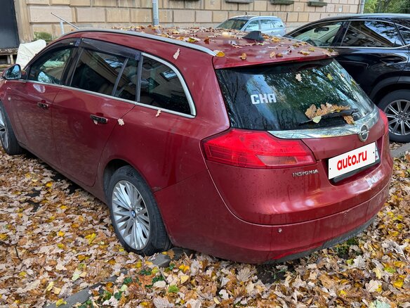 2010 Opel Insignia I, красный, 725000 рублей - вид 4