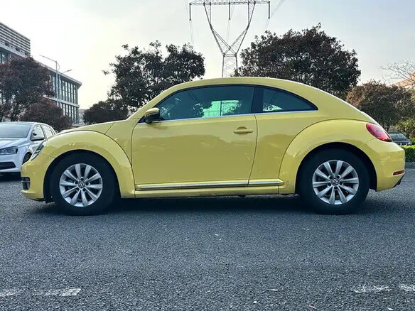 2016 Volkswagen Beetle II (A5), жёлтый, 1290222 рублей - вид 8