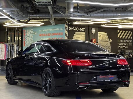 2015 Mercedes-Benz S-Класс 500 VI (W222, C217), чёрный, 4800000 рублей, вид 4