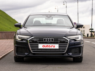 2022 Audi A6 45 TFSI V (C8), синий, 4900000 рублей, вид 2
