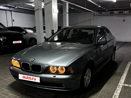 2001 BMW 5 серии 525i IV (E39) Рестайлинг, голубой, 2300000 рублей, вид 1