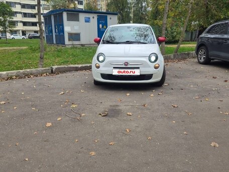 2016 Fiat 500 II Рестайлинг, белый, 1260000 рублей, вид 2