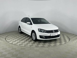 2019 Volkswagen Polo V Рестайлинг, белый, 1317000 рублей, вид 3