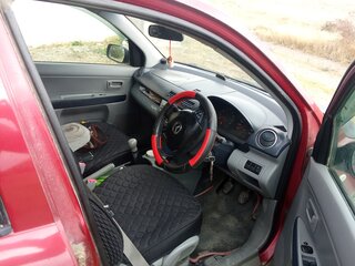 2002 Mazda Demio II (DY), красный, 180000 рублей, вид 4