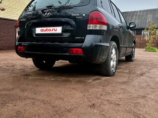 2008 Hyundai Santa Fe Classic Classic, чёрный, 460000 рублей, вид 4