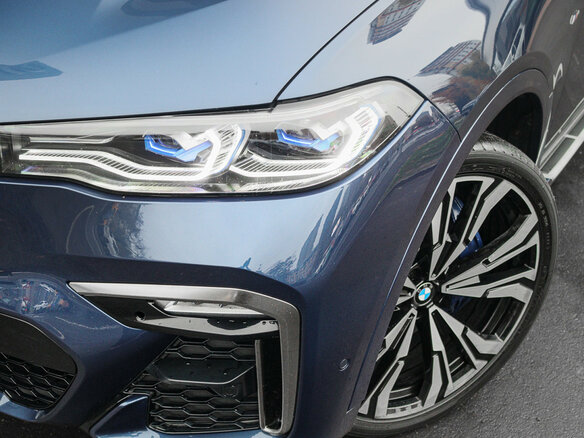2020 BMW X7 M50d I (G07), синий, 8790000 рублей - вид 9