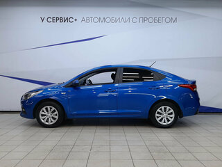 2018 Hyundai Solaris II, синий, 1189000 рублей, вид 2