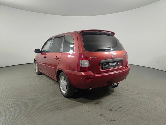 2008 Lada (ВАЗ) Kalina I, красный, 195000 рублей - вид 6