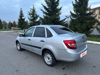 2013 Lada (ВАЗ) Granta I, серебристый, 185000 рублей, вид 4