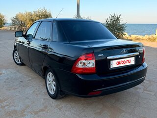 2015 Lada (ВАЗ) Priora I Рестайлинг, чёрный, 455000 рублей, вид 4