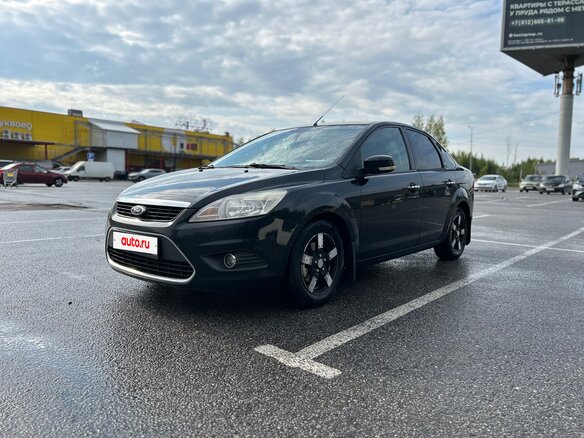 2009 Ford Focus II Рестайлинг, чёрный
