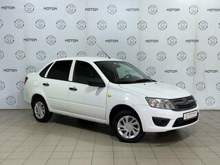 2015 Lada (ВАЗ) Granta I, белый, 420000 рублей, вид 1